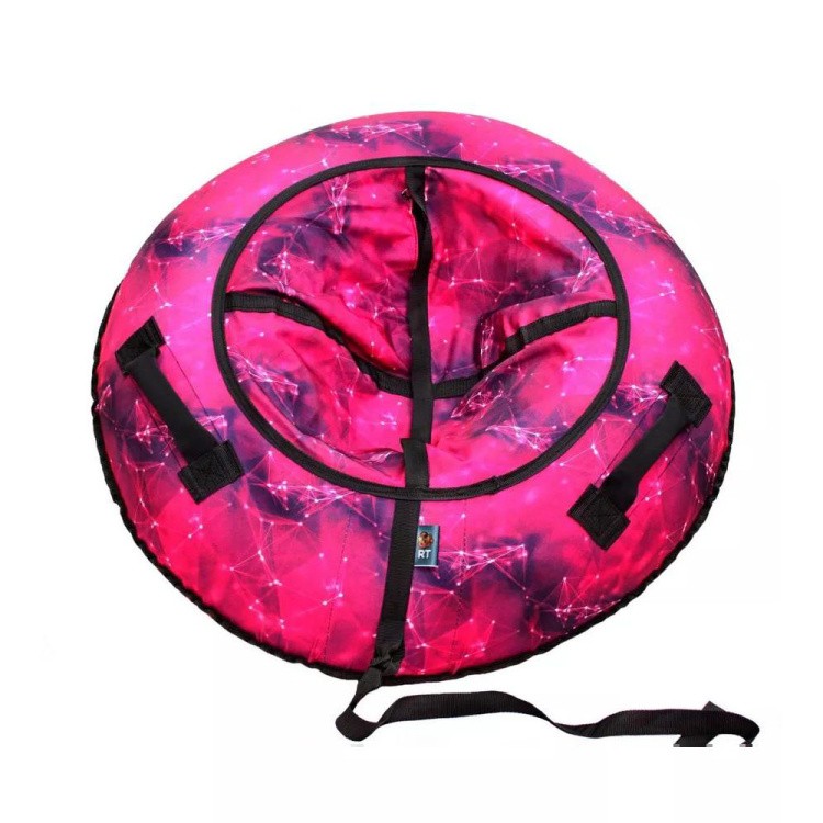 Детская зимняя ватрушка тюбинг для катания 118 см — картинка 5