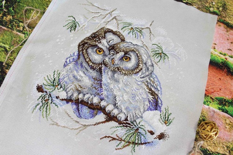 Набор для вышивания «Сычики» — картинка 4