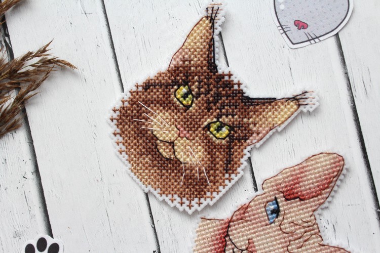 Набор для вышивания «Кто сказал Мяу?» — картинка 6