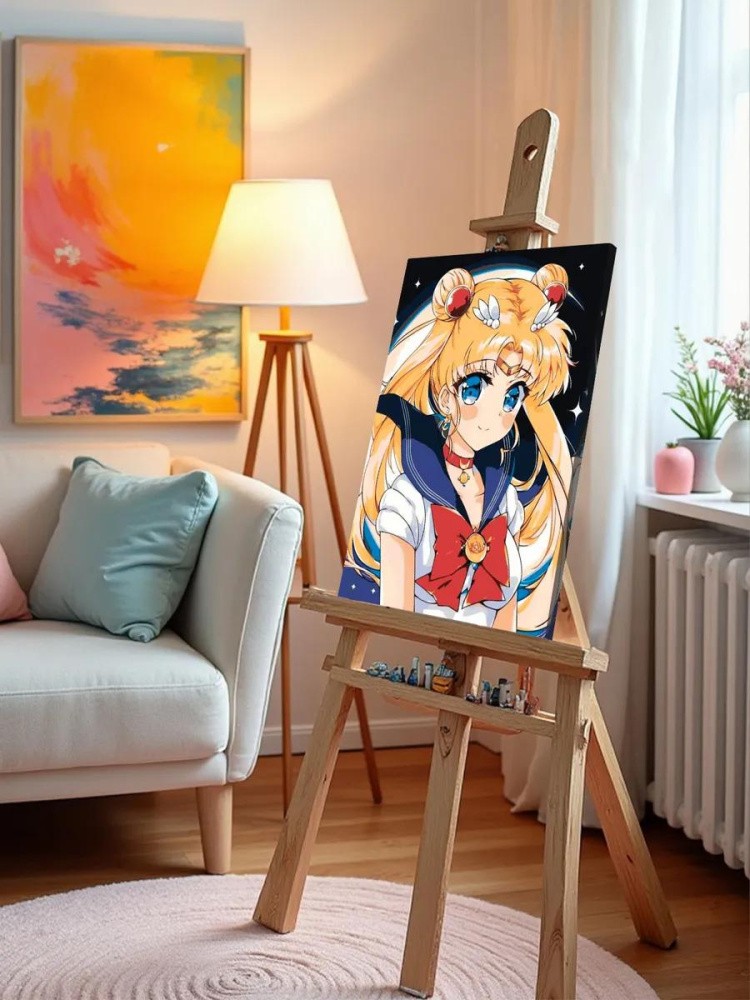 Картина по номерам «Сейлор Мун» — картинка 10