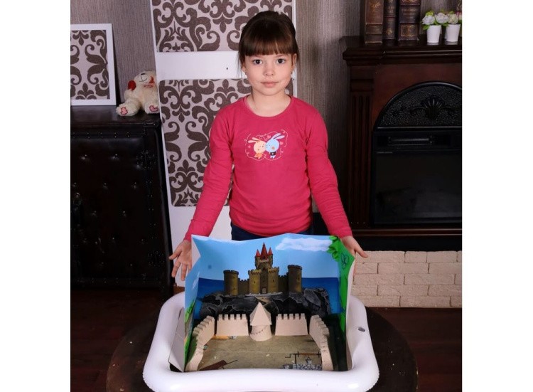 Набор космического песка «Замок» 2 кг — картинка 12