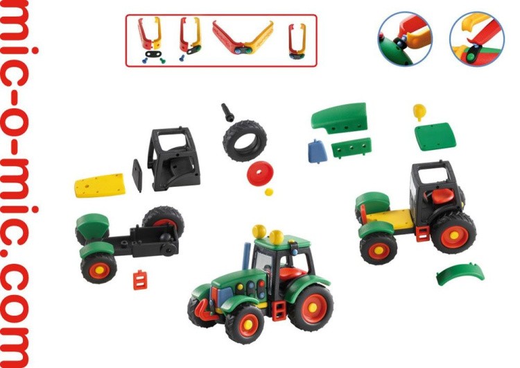 Конструктор Mic-o-mic «Трактор» — картинка 3