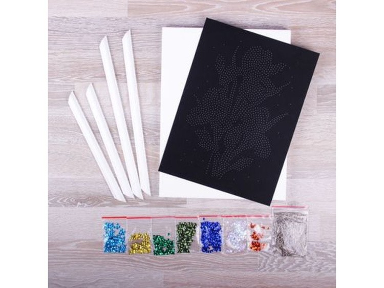 Мозаика из пайеток «Ирисы» — картинка 2