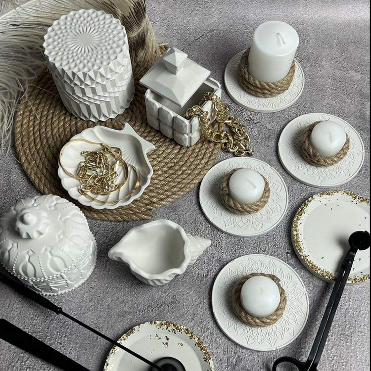 Акриловый гипс для литья EcoPro «Белый», 500 г, Epoxy Master — картинка 3