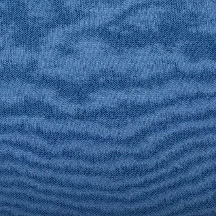 Ткань трикотаж Рибана с лайкрой, 3 м, ширина 80-90 см, 215 г/м2, опененд, цвет: голубика, TBY — картинка 4