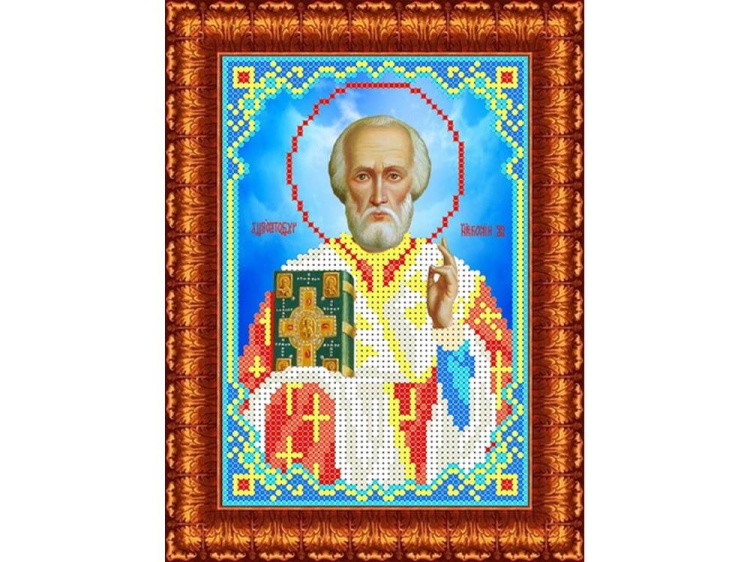 Набор вышивки бисером «Святой Николай Угодник» — картинка 2