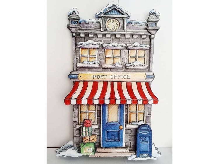 Папертоль «Сказочный домик. Почта» — картинка 2