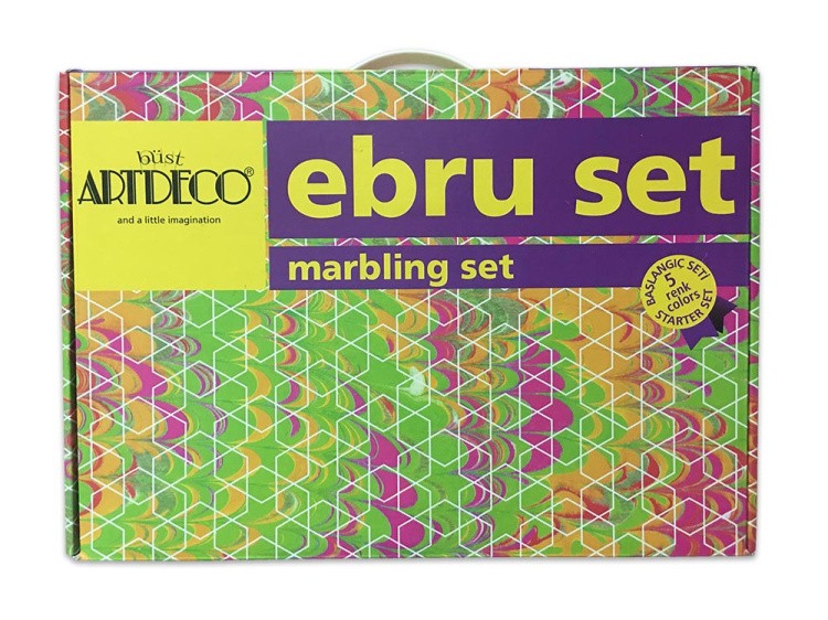 Набор для эбру 5 цветов, ArtDeco — картинка 5