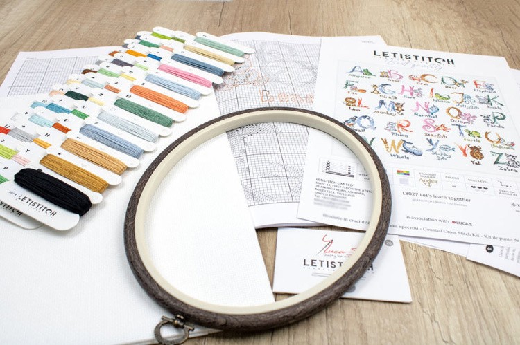 Набор для вышивания «Давайте учиться вместе» — картинка 6