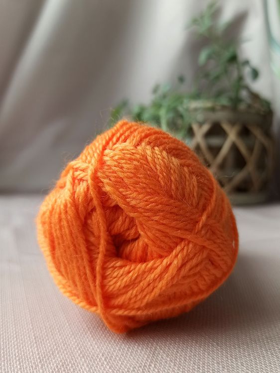 Пряжа Камтекс Бамбино (035), оранжевый, 5 шт. по 50 г — картинка 4