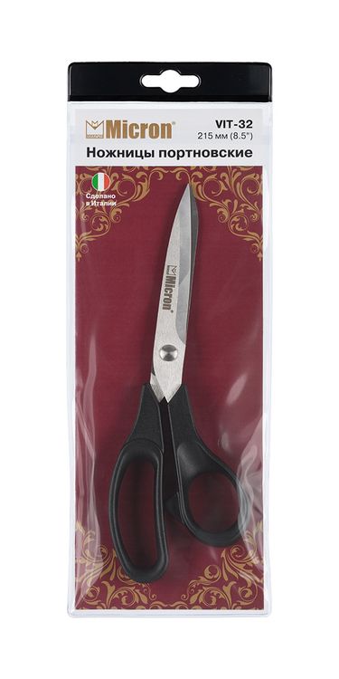 Ножницы Micron портновские в чехле, 215 мм — картинка 2
