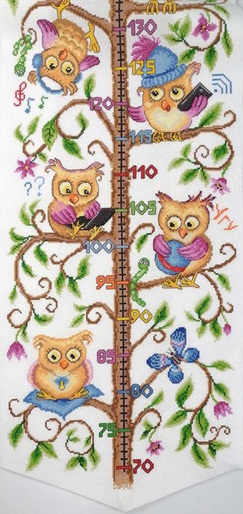 Набор для вышивания «Ростомер. Совята» — картинка 2