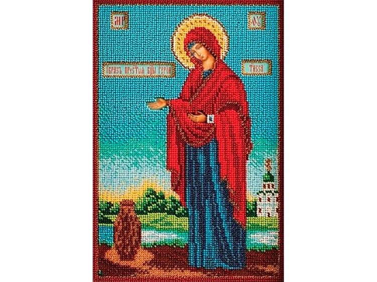 Набор вышивки бисером «Геронтонисса Богородица»