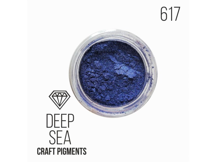 Пигмент минеральный глубокое море (Deep Sea) 25 мл, CraftPigments
