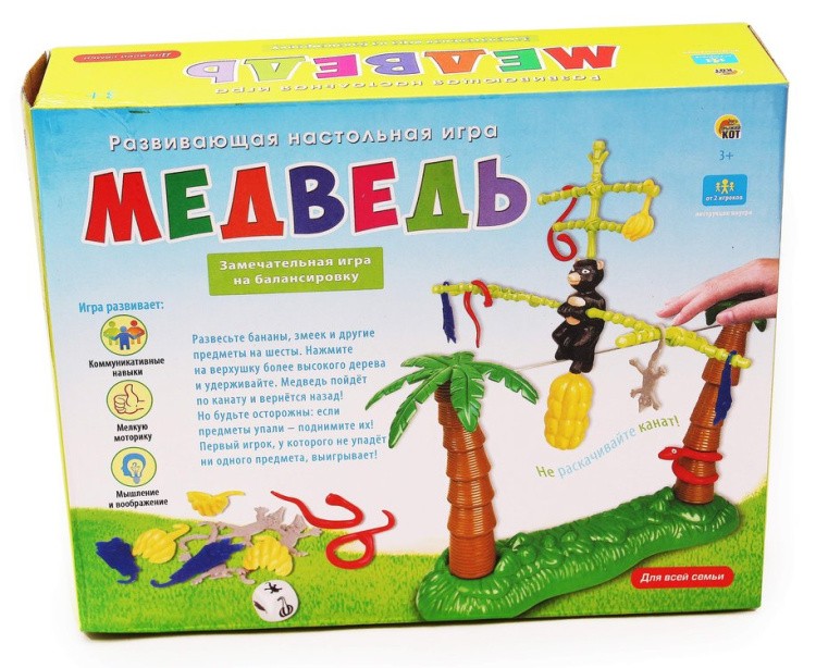 Развивающая настольная игра «Медведь» — картинка 2