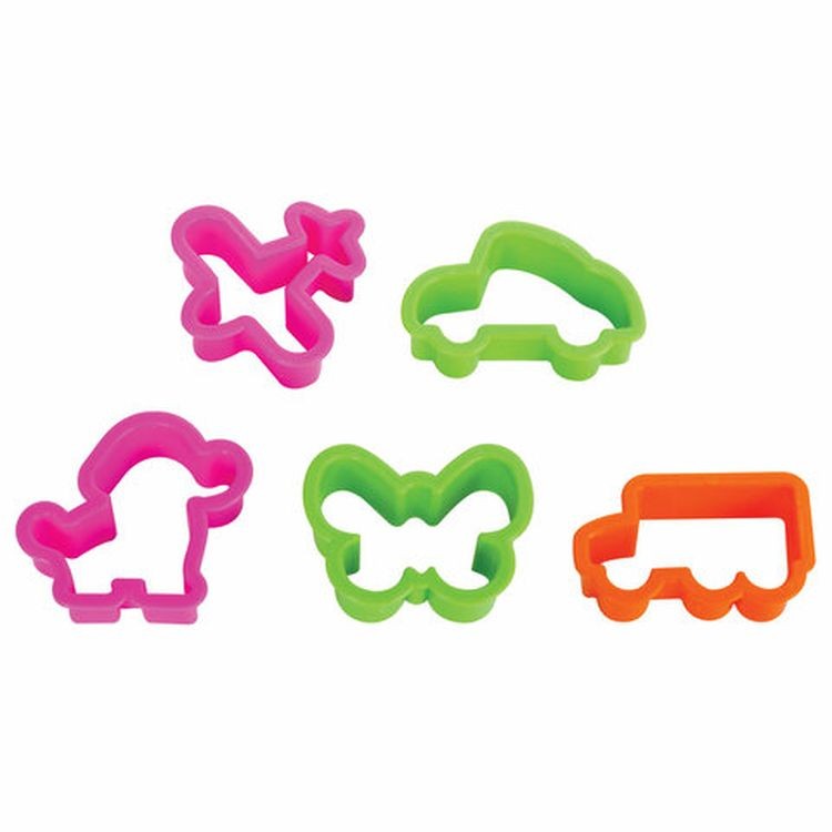 Формочки для лепки 10 штук и скалка, Юнландия — картинка 3