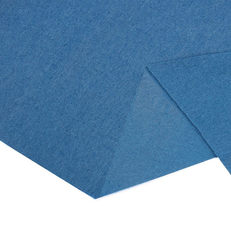 Ткань Джинс, 1 м х 150 см, 115 г/м², цвет: темно-голубой, TBY — картинка 2