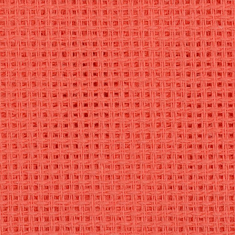 Канва мелкая (10х60кл), 40x50 см, цвет: красный, TBY