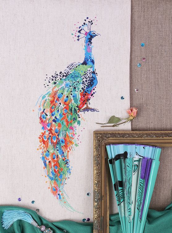 Набор для вышивания «Павлин» — картинка 3