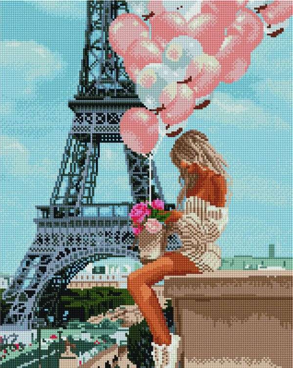Алмазная вышивка «Мечты о Париже»
