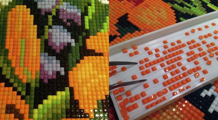 Алмазная вышивка «Голуби» — картинка 2