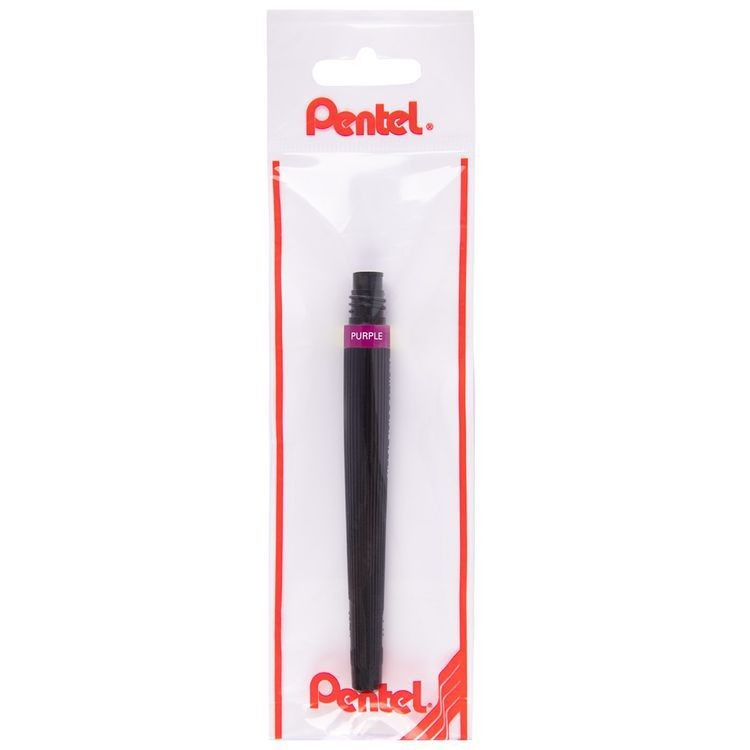 Сменный картридж для кисти с краской Colour Brush GFL, цвет: пурпурный, Pentel