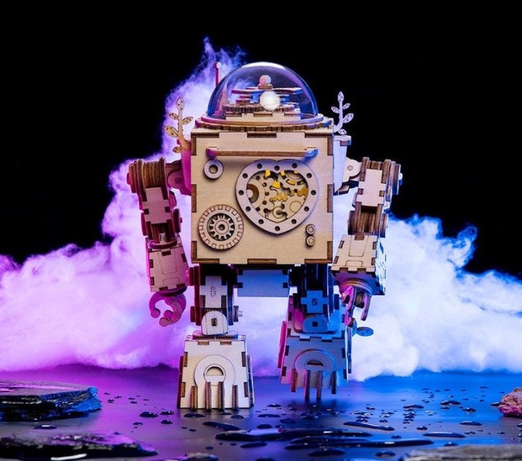 Деревянный конструктор Орфей Стимпанк — картинка 3