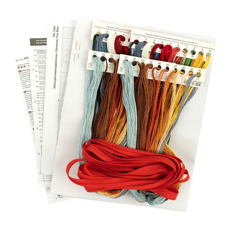 Набор для вышивания «Юбка для новогодней ёлки» — картинка 5