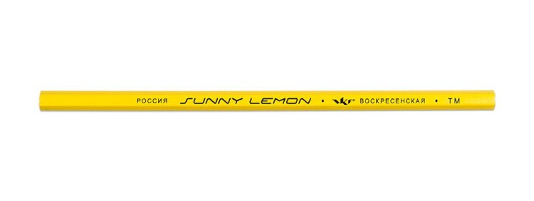 Набор графитных карандашей ВКФ «Sunny lemon» ТМ (HB), 3 шт. — картинка 2
