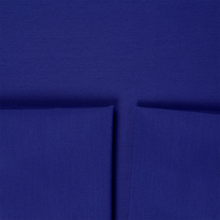 Ткань ТиСи поплин стрейч, 5 м x 150 см, 110 г/м², цвет: темно-синий, TBY — картинка 3