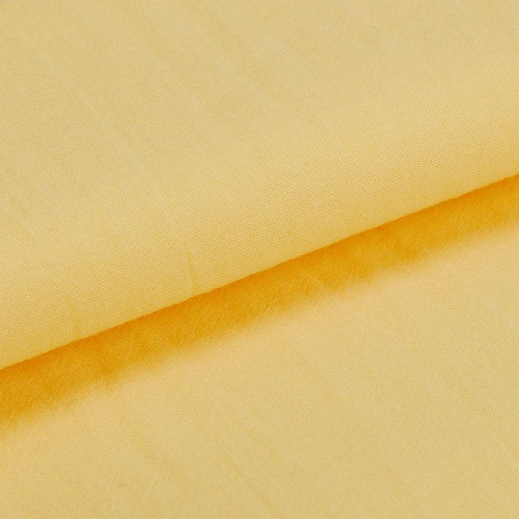 Ткань Хлопок крэш, 5 м х 150 см, 90 г/м², цвет: желтый, TBY — картинка 3