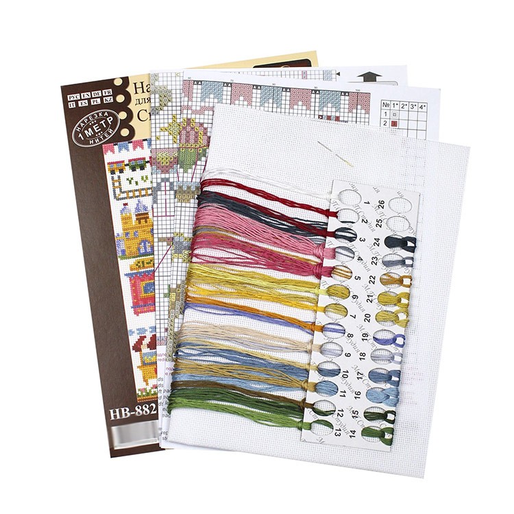 Набор для вышивания «Семплер. Парк аттракционов» — картинка 2