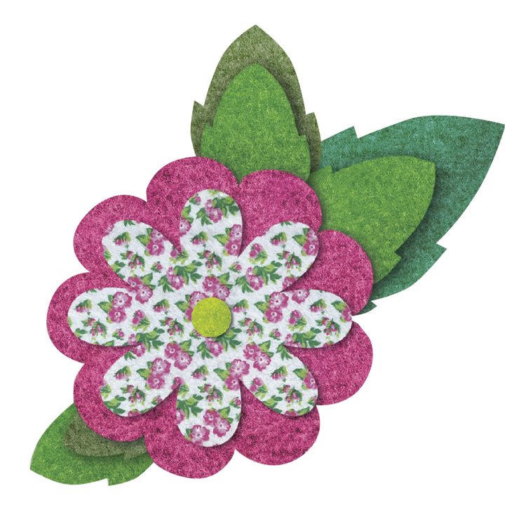 Цветной фетр для творчества А4, Цветочек, 5 листов, 5 цветов, толщина 2 мм, ОСТРОВ СОКРОВИЩ — картинка 6