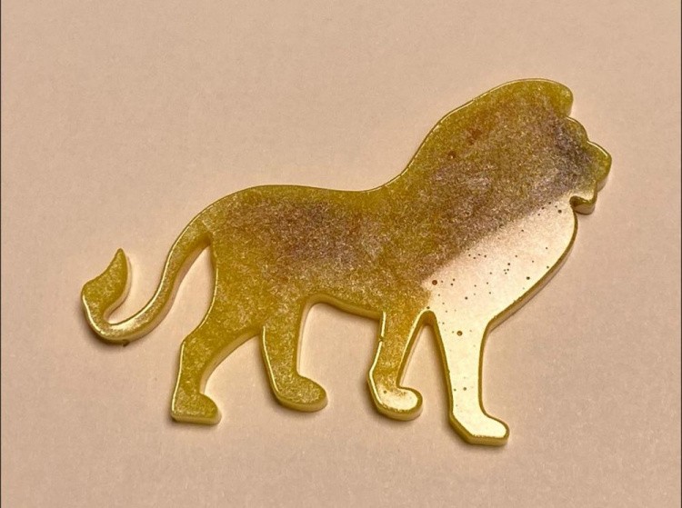 Молд №484 Брошь Лев (7,8 см), Art Blong — картинка 2