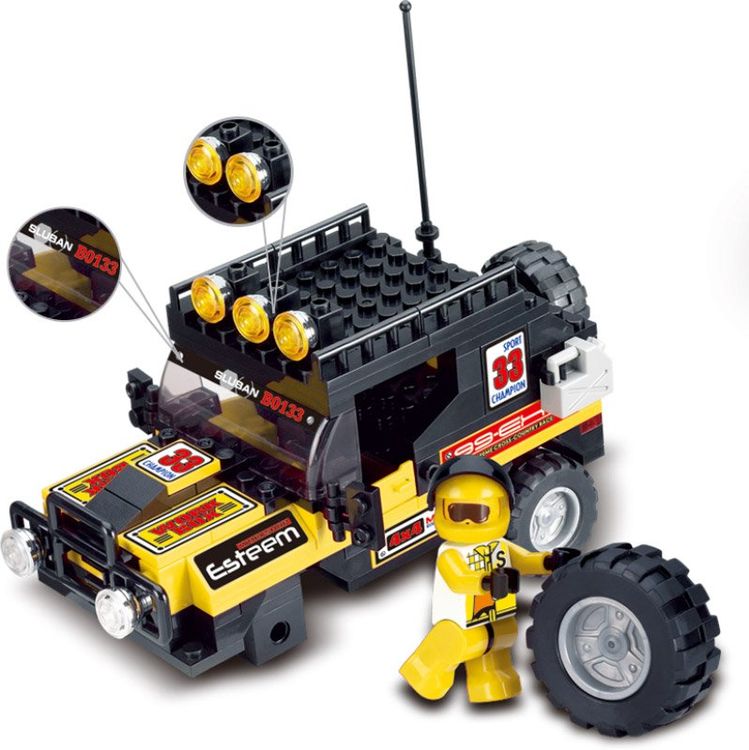 Конструктор «Внедорожные гонки», 172 детали — картинка 2