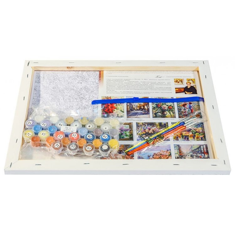 Картина по номерам «Прогулка» — картинка 3