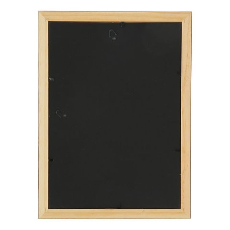 Рамка со стеклом бизнес-класса 21х30 см, цвет: дуб с позолотой, багет 21 мм — картинка 3