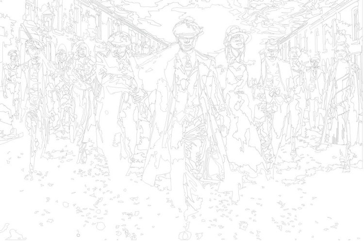 Картина по номерам «Острые козырьки: Семья Шелби» — картинка 3