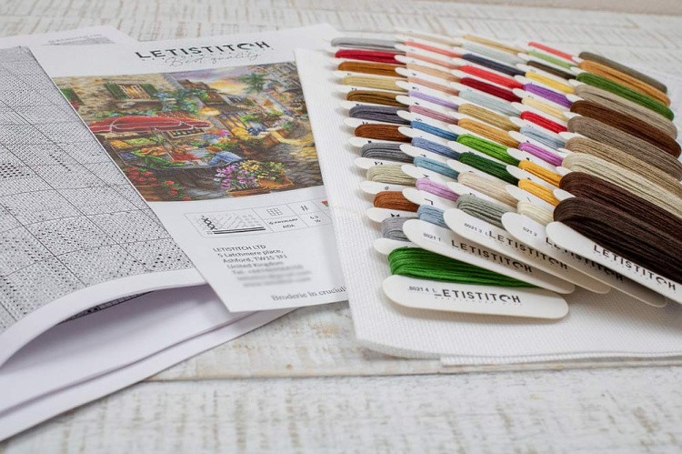 Набор для вышивания «Ранний вечер в Аволе» — картинка 4