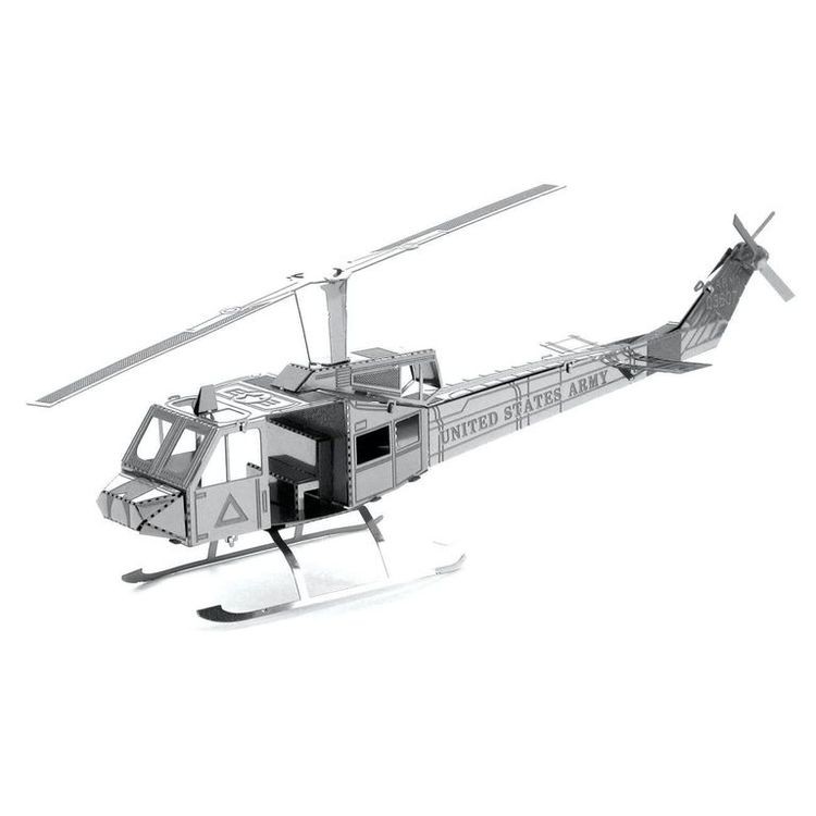 Сборная модель вертолёт Белл UH-1 — картинка 7