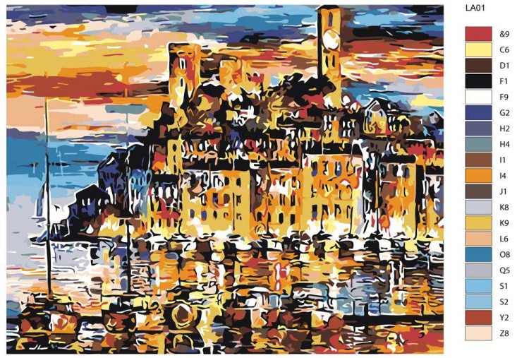 Картина по номерам «Франция, Канны» — картинка 2