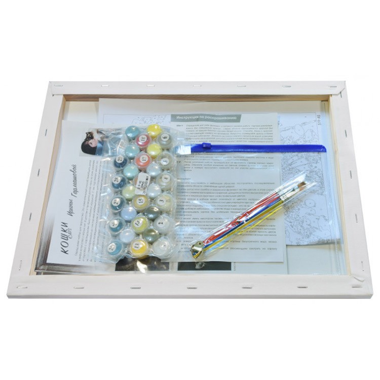 Картина по номерам «Осенний сон» — картинка 3