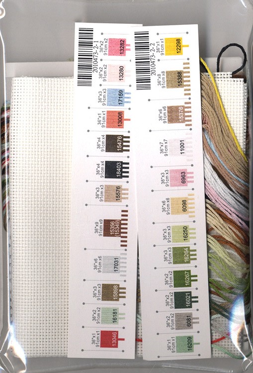 Набор для вышивания «Спящий котенок» — картинка 6