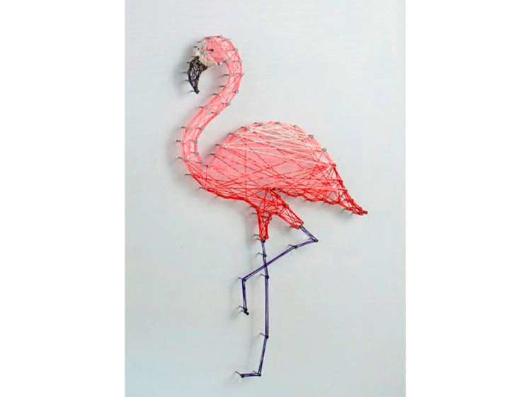 Набор для творчества STRING ART «Фламинго на белом фоне»