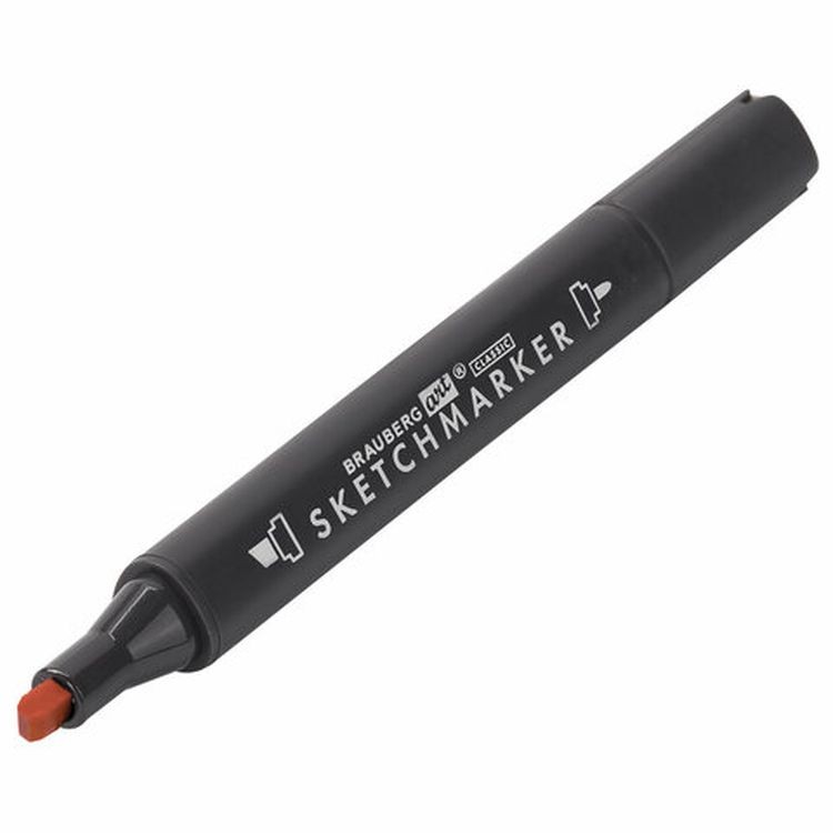 Маркер для скетчинга двусторонний 1 мм - 6 мм BRAUBERG ART CLASSIC, цвет: абрикосовый — картинка 5