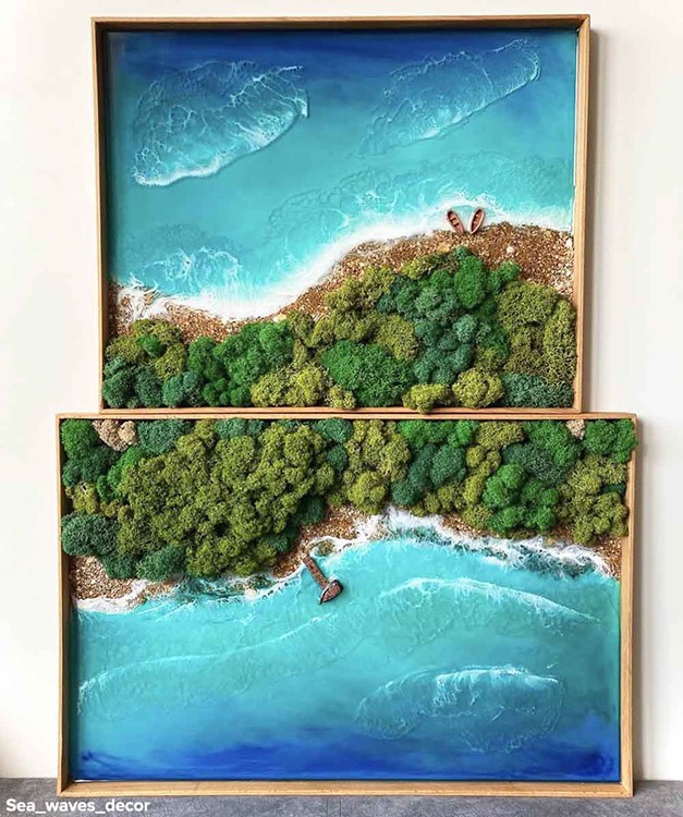 Супер-густая эпоксидная смола для рисования Art-Pro Black 850 г, Resin Pro — картинка 6