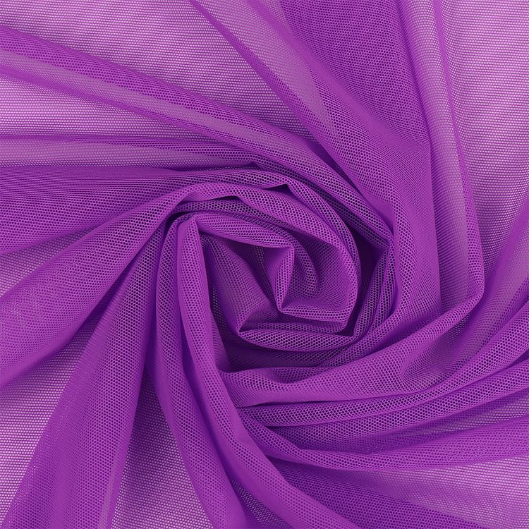 Сетка эластичная, 3 м x 160 см, 80 г/м², цвет: фиолетовый, KRUZHEVO