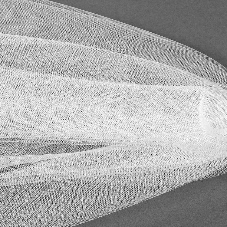 Еврофатин мягкий матовый Hayal Tulle, 5 м, ширина 300 см, 100% полиэстер, цвет: белый, Hayal — картинка 2