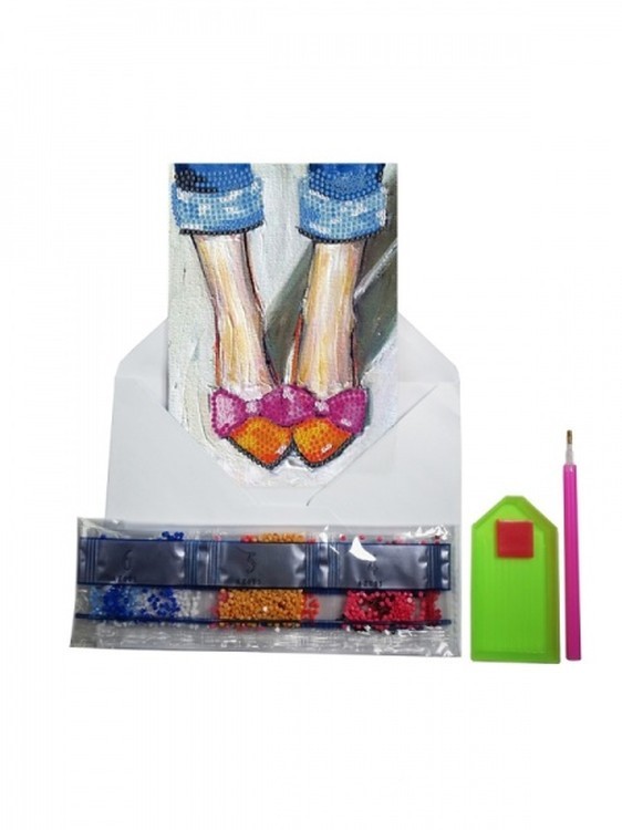 Набор алмазных открыток «Любимым подругам» 3 шт. — картинка 4