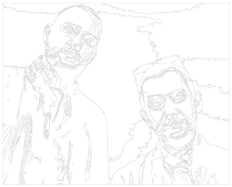 Картина по номерам «Рэп-группа Каспийский груз: Брутто и ВесЪ 2» — картинка 3